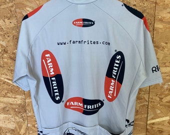 Farm Frites NALINI Maillot de Vélo Haut Maillot Cyclisme Taille M
