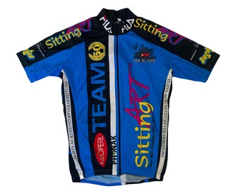 Vintage 90s Italian made Team Polti Vuelta Italia Tour de