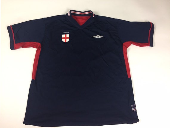 Retro England Umbro Football Training Shirt - Etsy