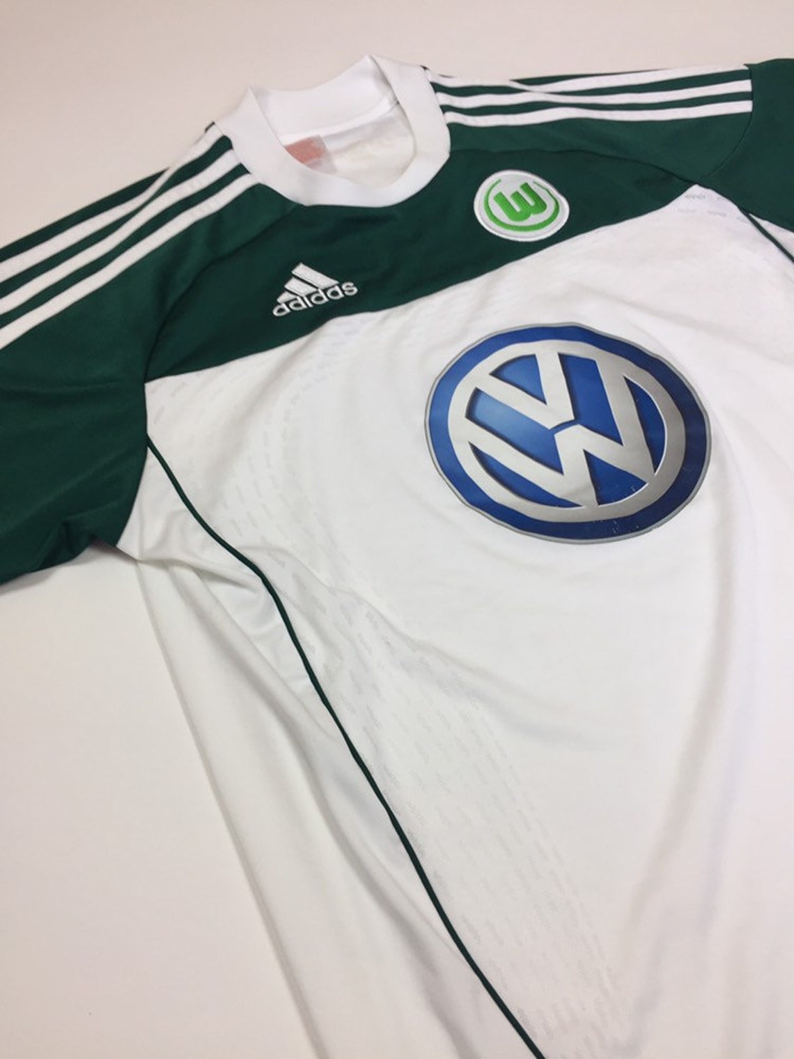 Vintage Football Shirt Wolfsburg VW Volkswagen soccer jersey Etsy