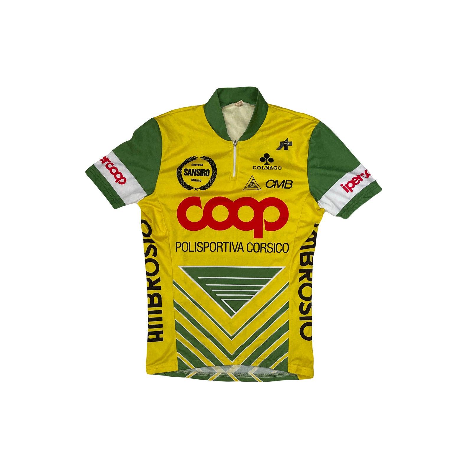 Vintage 80s Tour De France Toshiba Team Vintage Jersey Racing