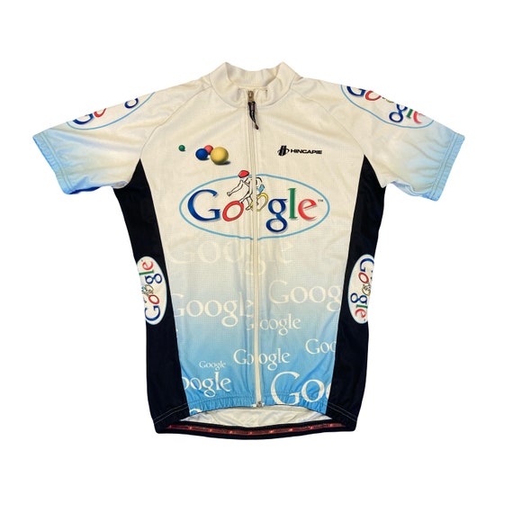 ウェア used cycling top chinatsu aoyama Vintage 90's Early Internet Silicon Valley Google Souvenir