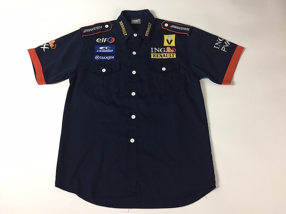 Piket Reizende handelaar maximaliseren Vintage 2007/8 Renault ING Formule 1 team shirt maat grote - Etsy Nederland