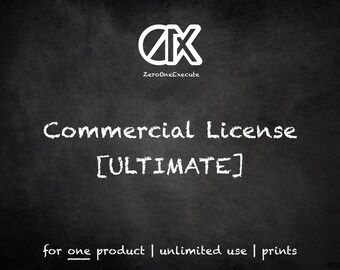 Licenza commerciale definitiva | Per un prodotto digitale | Utilizzo illimitato