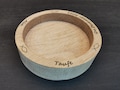 Candlestick candle holder wooden baptism candle wedding candle - DER EdelWERKER