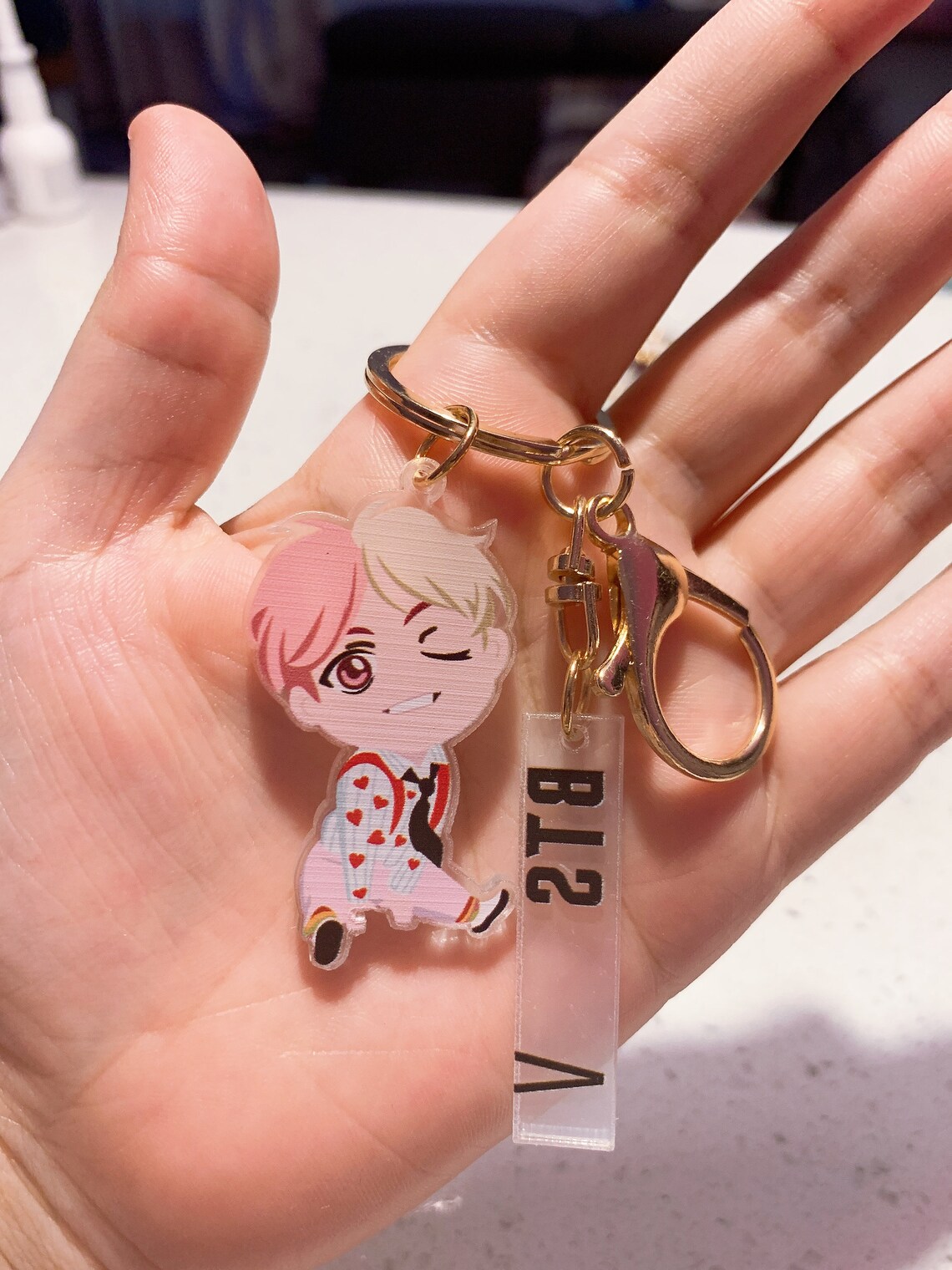tinytan figure keyring