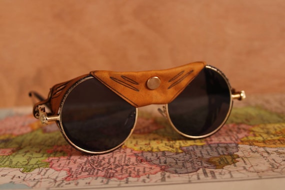 KEITHION Steampunk Style Round Vintage Sunglasses Retro India | Ubuy