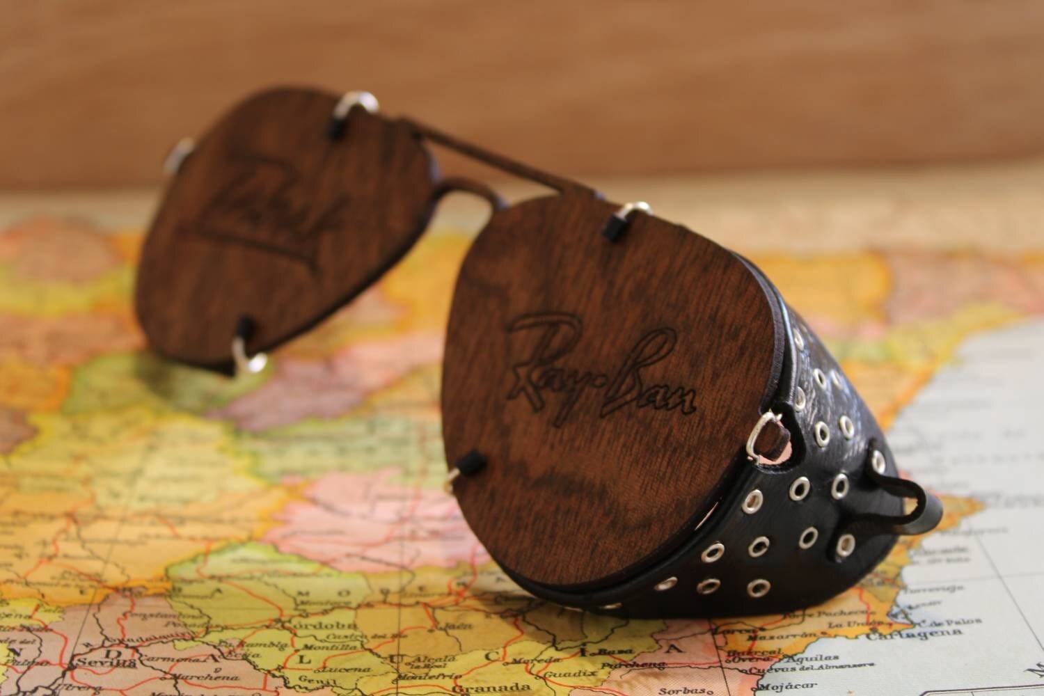 ray ban aviator side shields