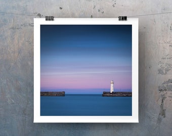 Donaghadee Lighthouse, Northern Ireland, Fine Art Print, Landscape Photography, 'Donaghadee Lighthouse' by Paul Killeen.