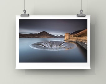 Silent Valley Reservoir , Mourne Mountains, Northern Ireland, Fine Art Print, Landscape Photography, 'Silent Valley' by Paul Killeen.