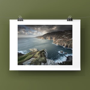 Slieve League, Donegal, Ireland, Wild Atlantic Way, Fine Art Print, Landscape Photography, Wall Art, &#39;Sliabh Liag&#39; by Paul Killeen.