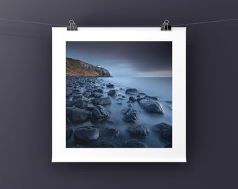 Whitehead, Carrickfergus, Northern Ireland, Seascape, Photographic Print, Landscape Photography, 'Blackhead Lighthouse' by Paul Killeen.