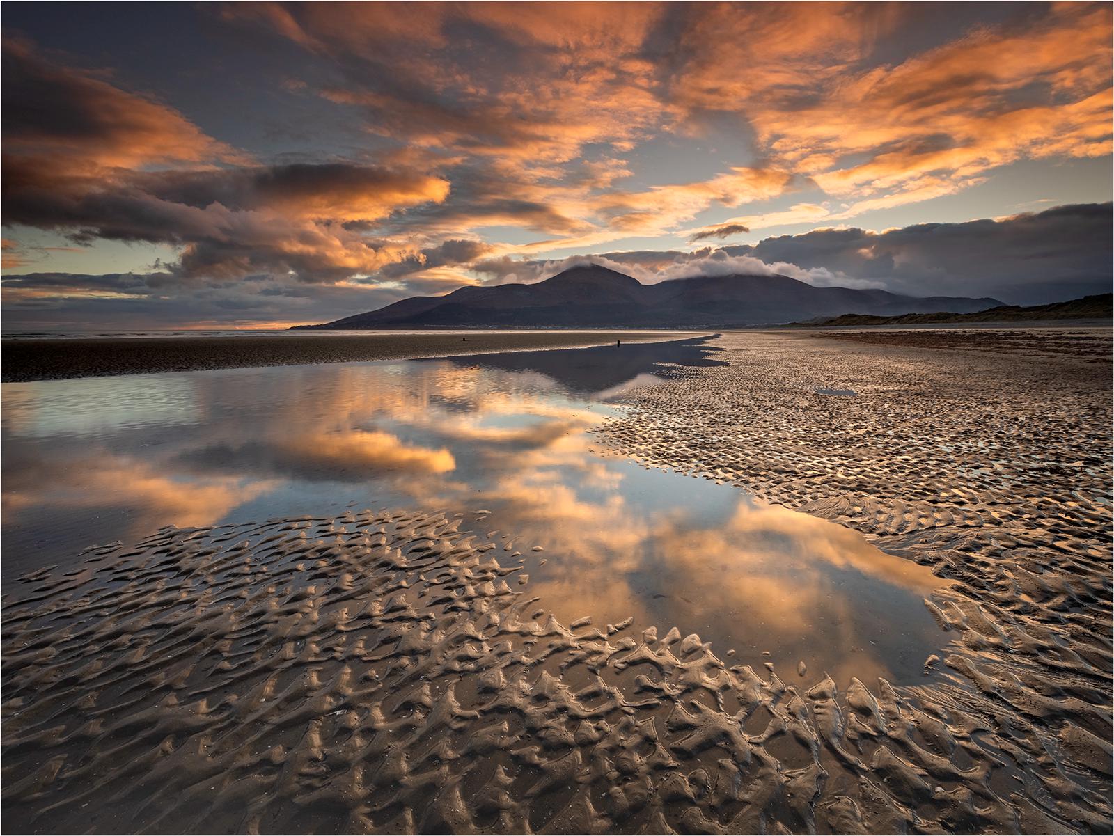 Mourne Mountains, Newcastle, Northern Ireland, Fine Art Print, Landscape Photography, Irish Wall Art, 'Mourne's On Fire' by Paul Killeen.