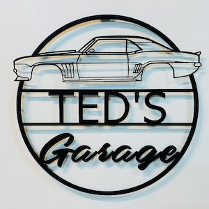 Custom 69 Camaro Theme Metal Wall Sign , Custom 69 Camaro Metal Decor , Custom 69 Camaro Garage Wall Art , Custom 69 Camaro Garage Wall Sign