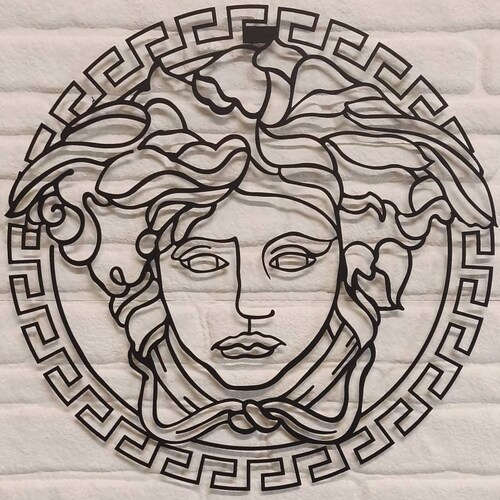 Greek Mythology Metal Wall Art Medusa Metal Wall Decor Etsy UK