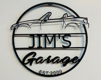 Custom S2000 Theme Metal Wall Sign , Custom S2000 Metal Decor , Custom S2000 Garage Wall Art , Custom S2000 Garage Wall Sign