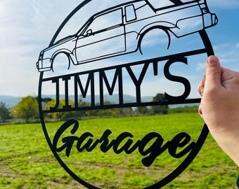 Custom Regal Grand National Metal Wall Art: Personalized Garage Decor