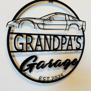 Insegna da parete in metallo personalizzata con tema Corvette C5, decorazioni in metallo personalizzate C5, decorazioni da parete personalizzate per garage C5, insegna da parete personalizzata per garage C5, decorazioni per ufficio C5