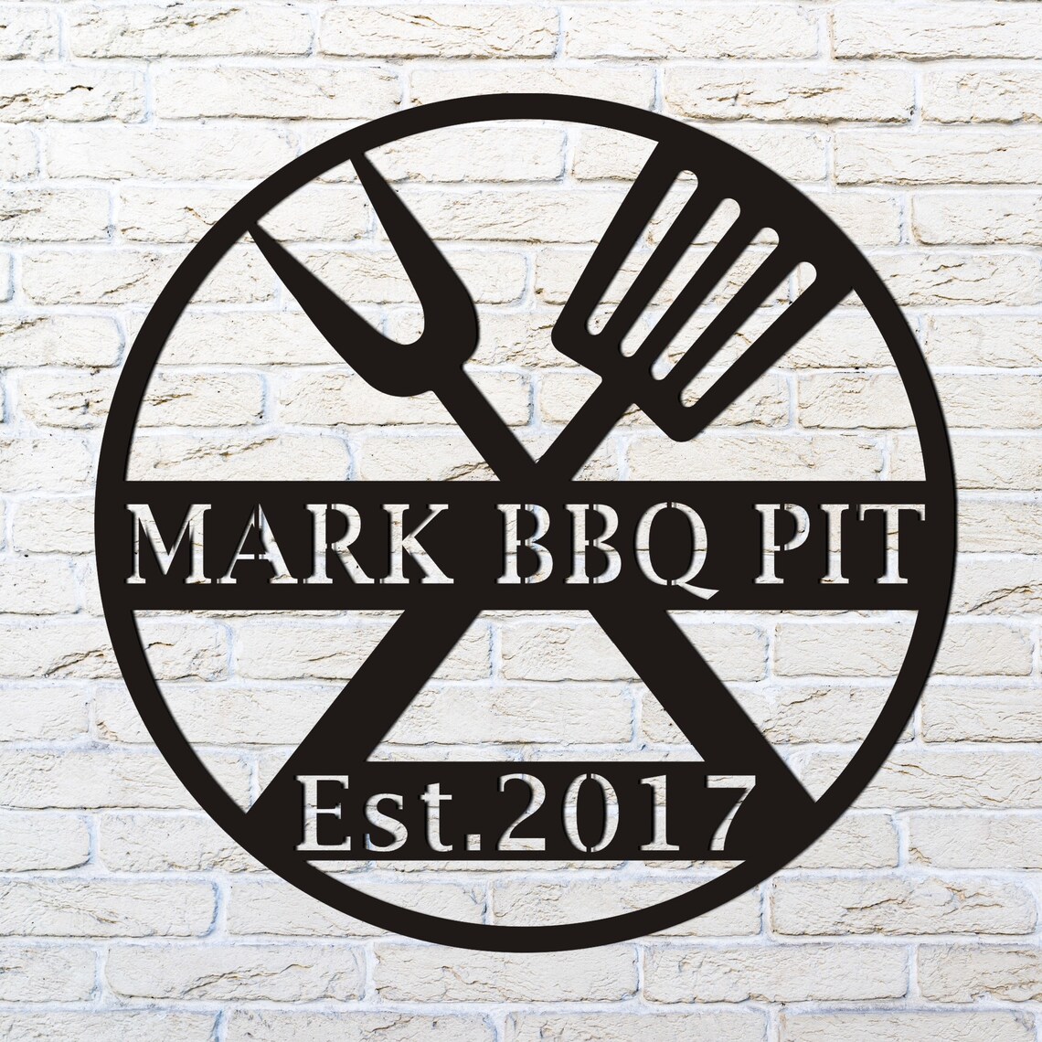 Personalized Metal Wall BBQ Sign BBQ Metal Wall Art - Etsy