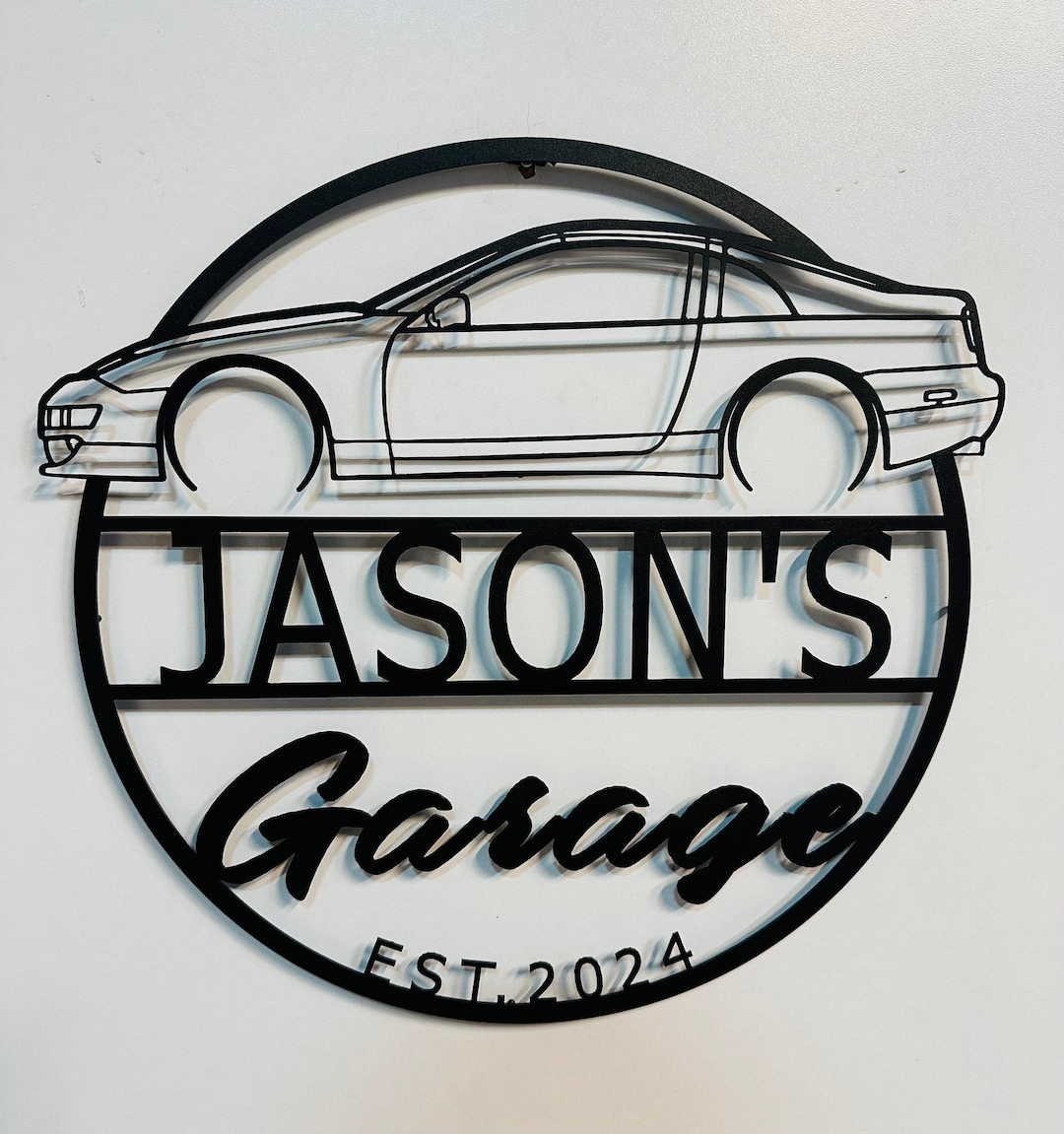 Custom 300zx Metal Wall Art: Personalized Garage Sign - Etsy