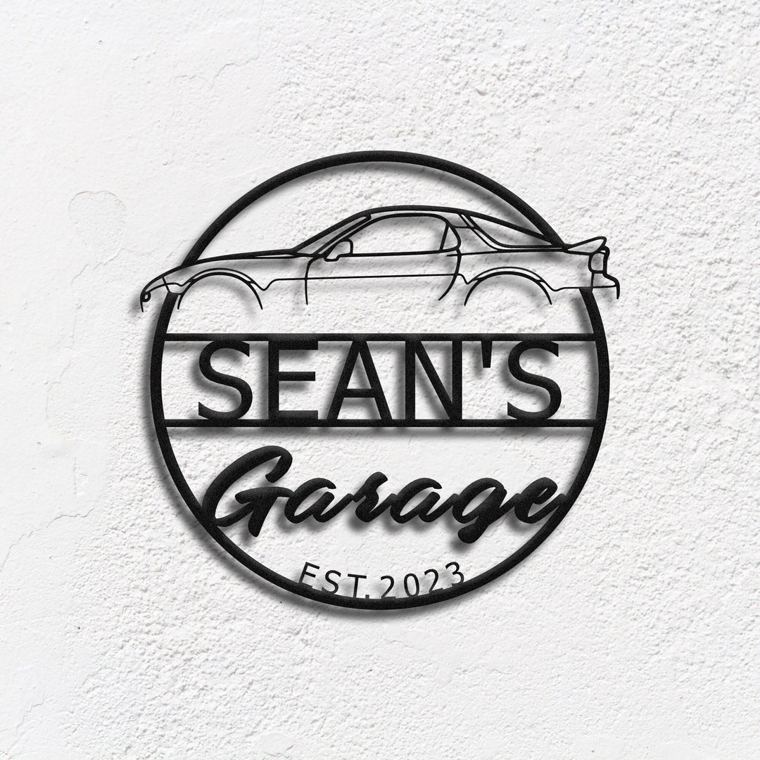 Custom Rx7 Fd Theme Metal Wall Sign Custom Rx7 Fd Metal Etsy