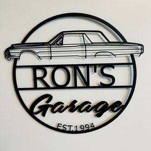 Custom Thunderbird Theme Metal Wall Sign , Custom Thunderbird Metal Decor , Custom Thunderbird Garage Wall Art , Custom Thunderbird Garage
