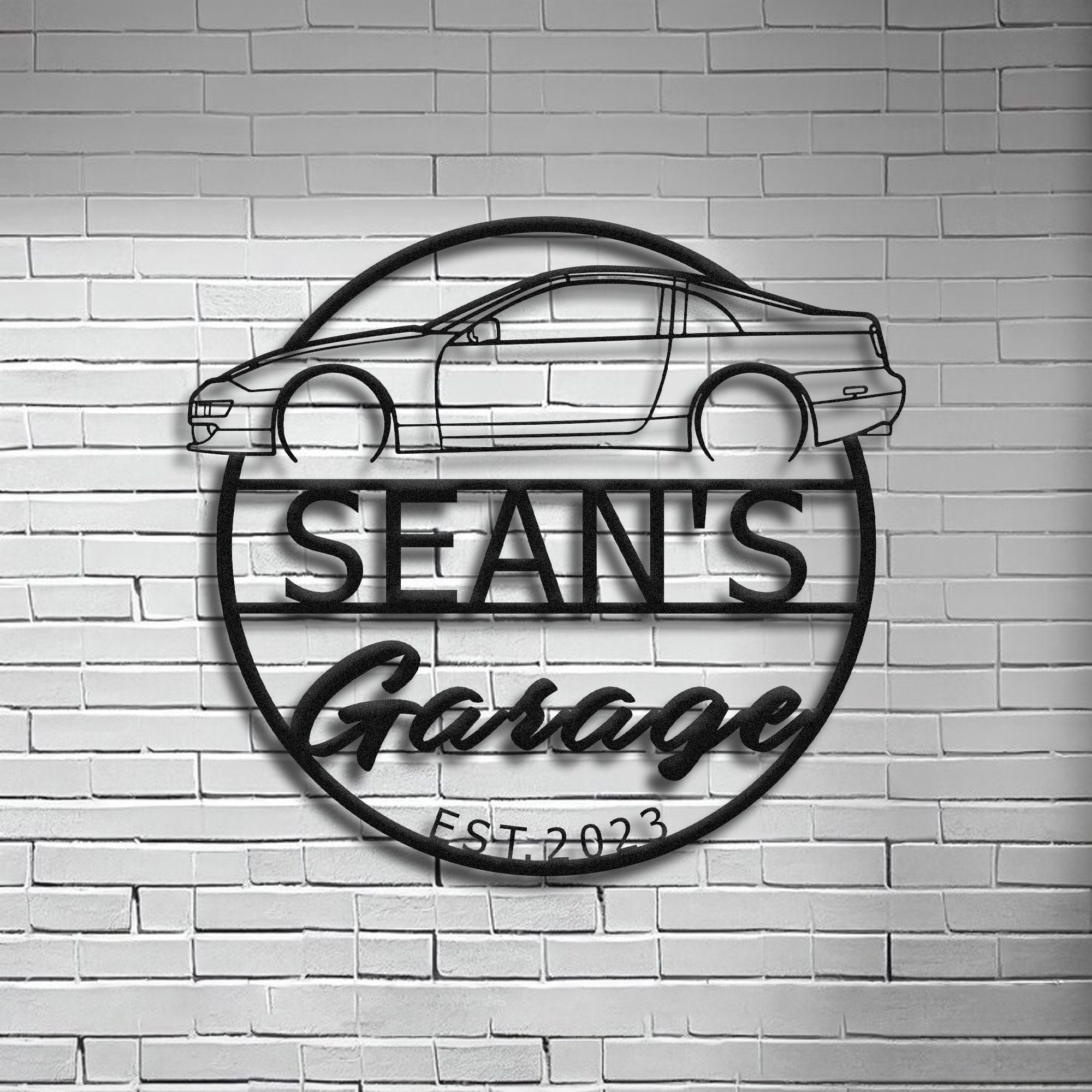 Custom 300zx Metal Wall Art: Personalized Garage Sign - Etsy