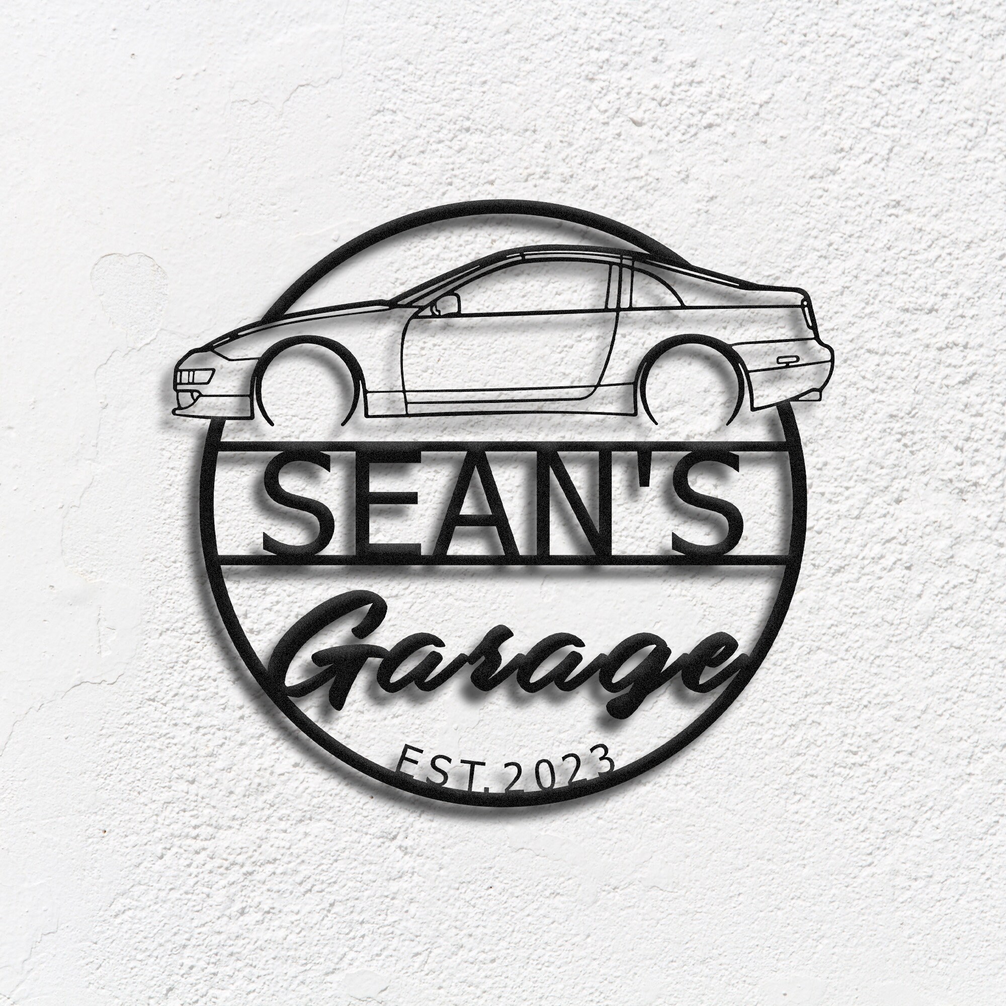 Custom 300zx Metal Wall Art: Personalized Garage Sign - Etsy