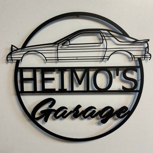 Custom Rx-7 Fc Gtu Theme Metal Wall Sign , Custom Rx-7 Fc Gtu Metal Decor , Custom Rx-7 Garage Wall Art , Custom Rx-7 Garage Wall Sign