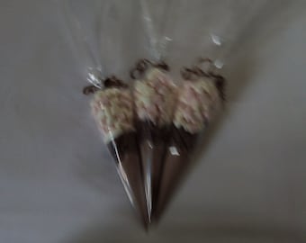 Heiße Schokoladentüte
