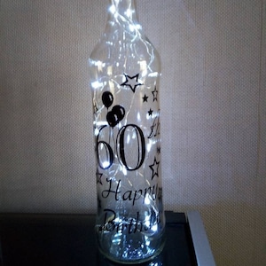 Birthday Bottle Light