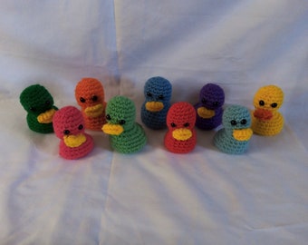 Amigurumi Crochet Duck