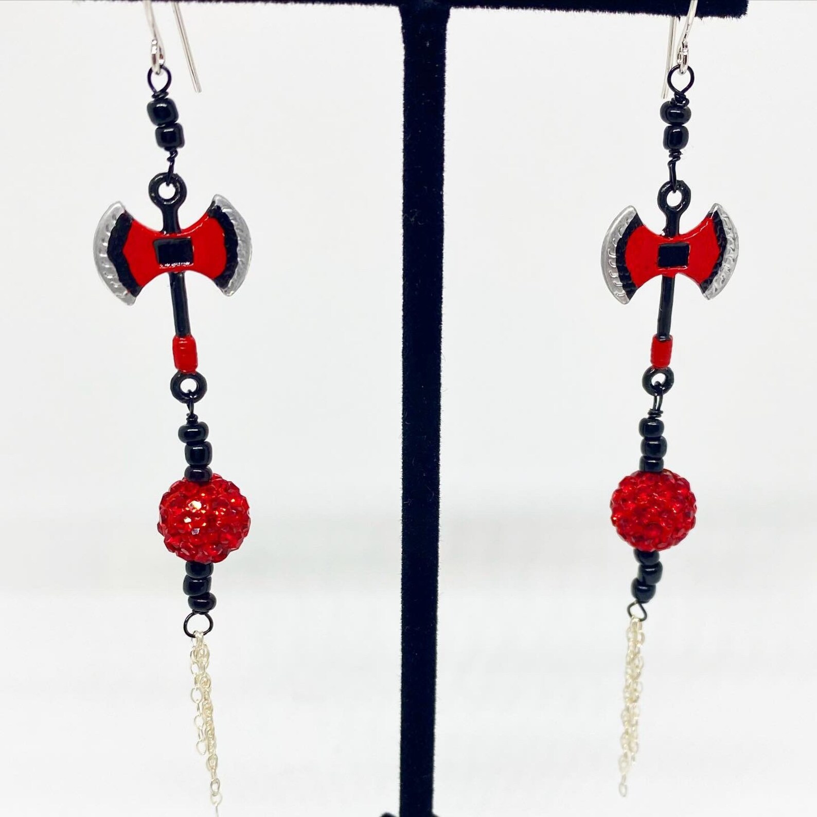 Battle axe earrings Etsy