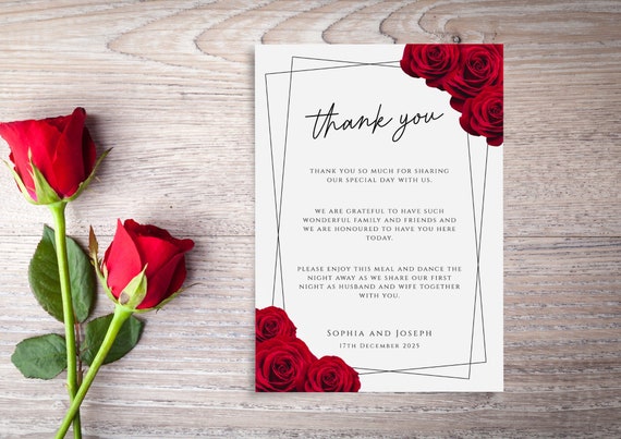 WBdesignz - Biglietto Di Ringraziamento 12,5x12,5 Cm Con Busta In Carta Kraft | Cartolina Elegante Per Matrimonio, Addio, Compleanno - 2