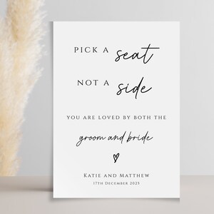 Simple Wedding Signs Bundle, Diy Wedding Printable Templates, Modern ...
