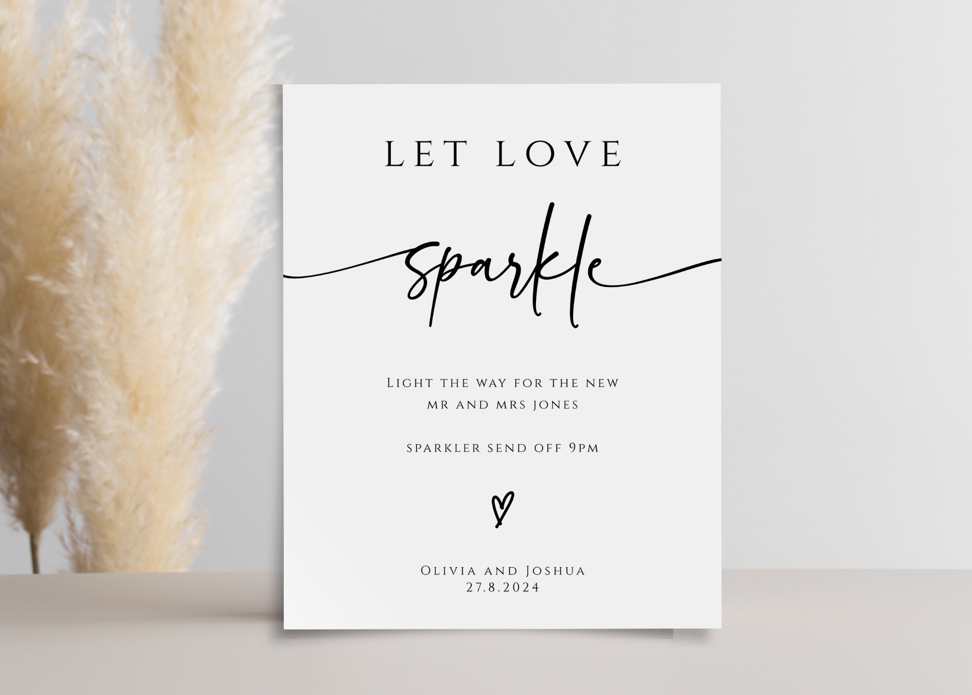 Let Love Sparkle Template - Etsy let-love-sparkle-template-etsy
