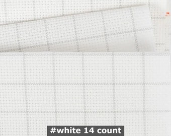 Zweigart Easy Count Aida Fabric, Gridded Cross Stitch Cloth