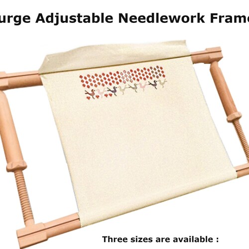 Nurge Embroidery Frame Adjustable Cross Stitch Tapestry Etsy