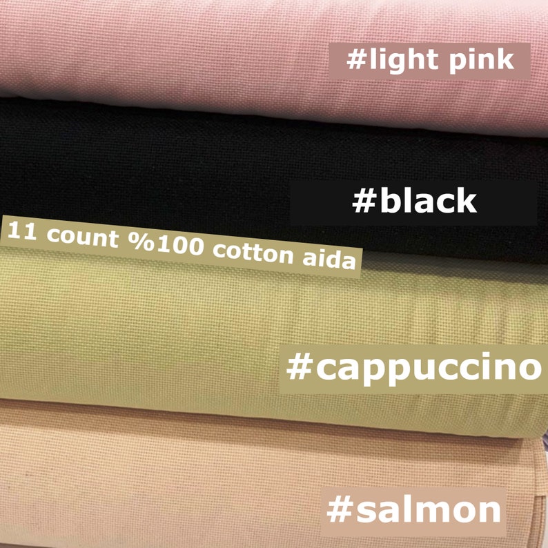 11 Count Soft Aida Cloth