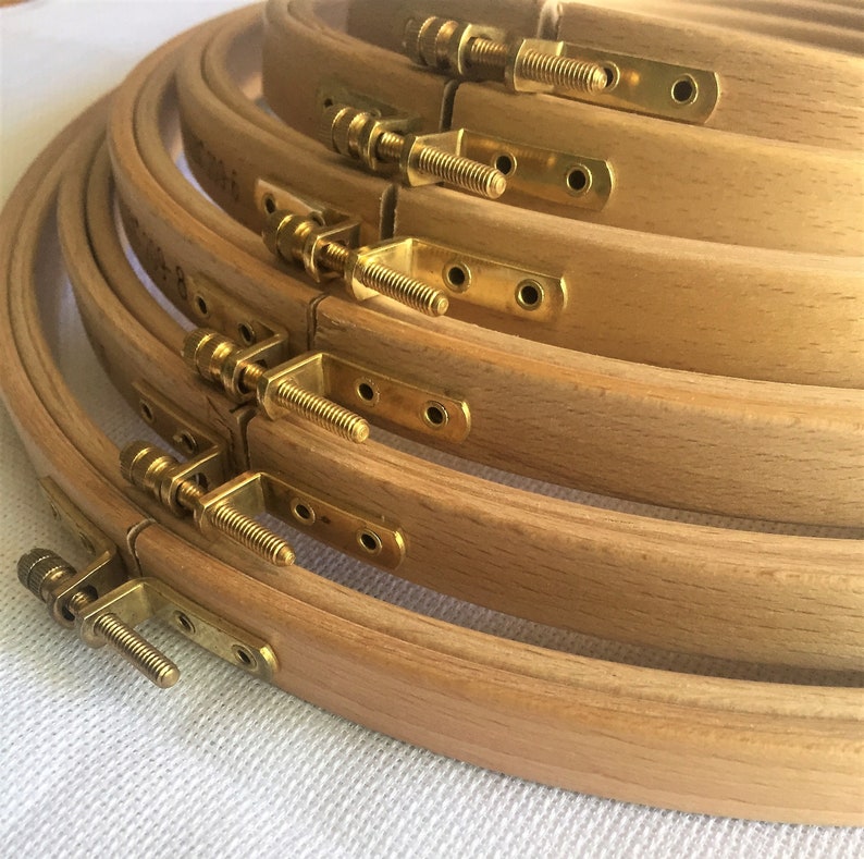 Wooden Embroidery Ring Cross Stitch Hoopneedlework Etsy