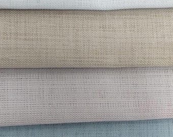 32 Count Matte Linen Cloth, Aida Look, Fine Cross Stitch Embroidery Material