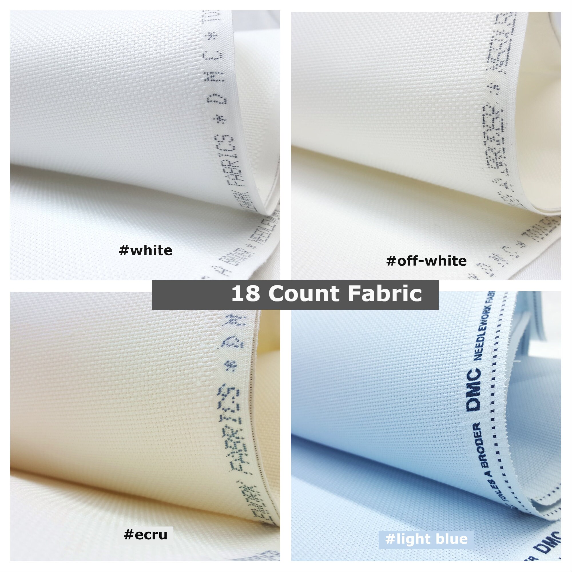 Loops & Threads 15 x 18 Aida Cloth Cross Stitch Fabric - 14 ct