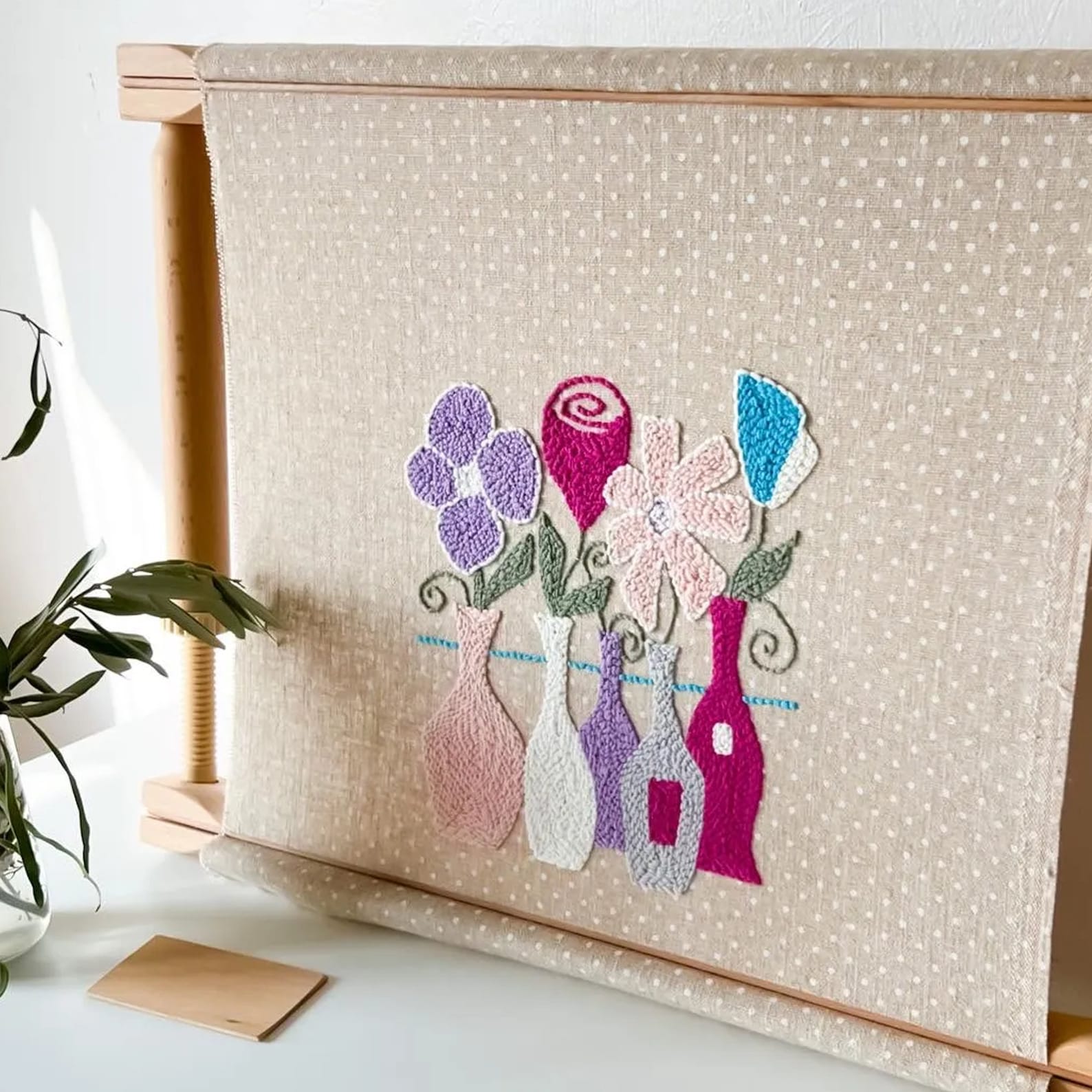 Nurge Embroidery Frame Adjustable Tension Tapestry Etsy