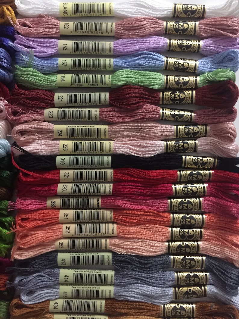 Genuine DMC Floss 100 Colors Set