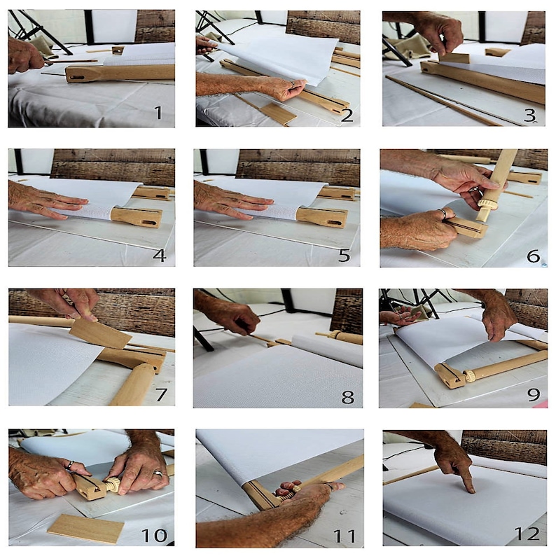 Nurge Embroidery Frame Adjustable Tension Tapestry Etsy