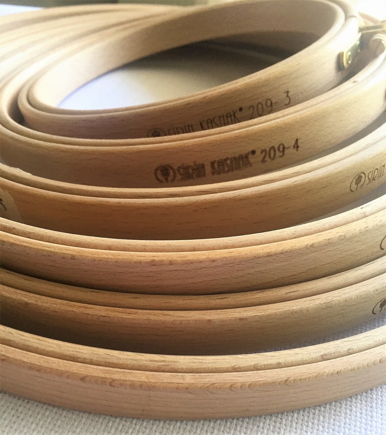 Wooden Embroidery Ring Cross Stitch Hoopneedlework Etsy