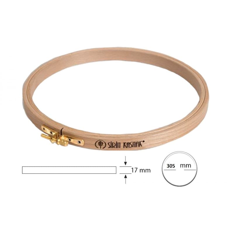 Wooden Embroidery Ring Cross Stitch Hoopneedlework Etsy