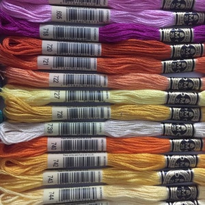 Genuine DMC Floss 100 Colors Set