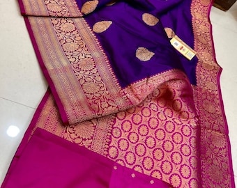 pure handloom Katan silk saree