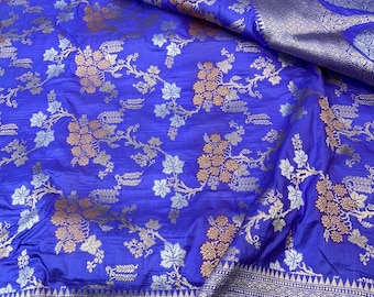 Rich Banarasi pure Katan silk handloom saree with cutwork weave
